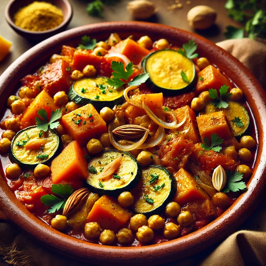 Tajine de Légumes aux Abricots et Citron