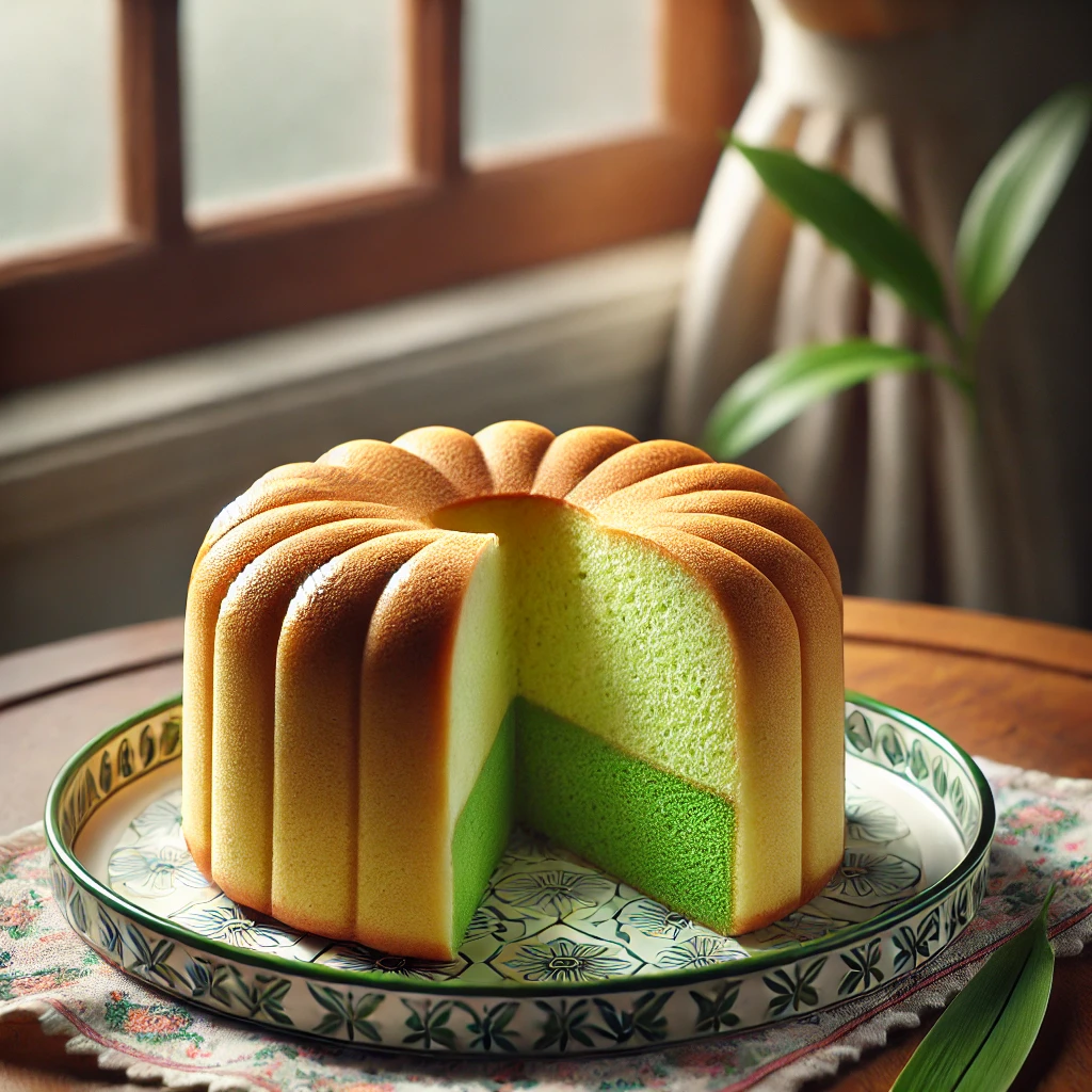 Chiffon Cake au Pandan