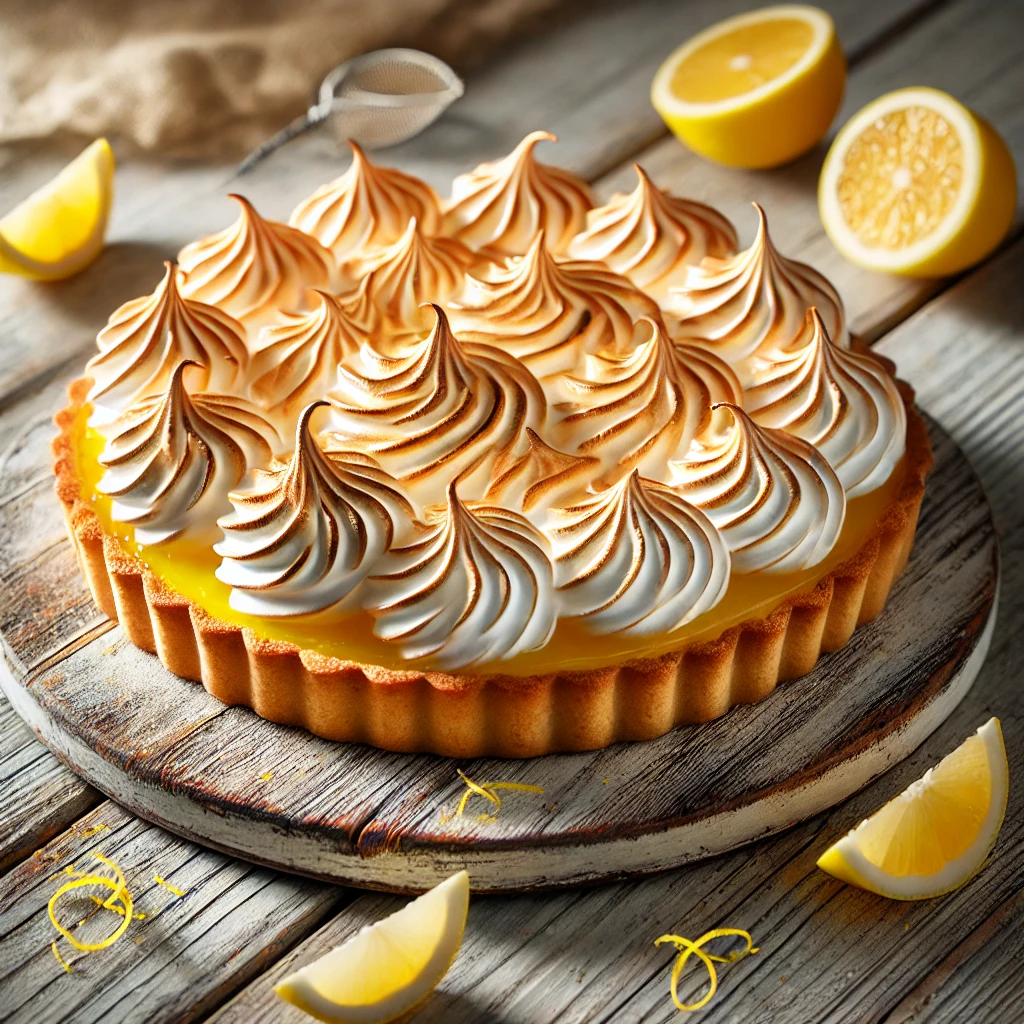 Tarte citron meringuée