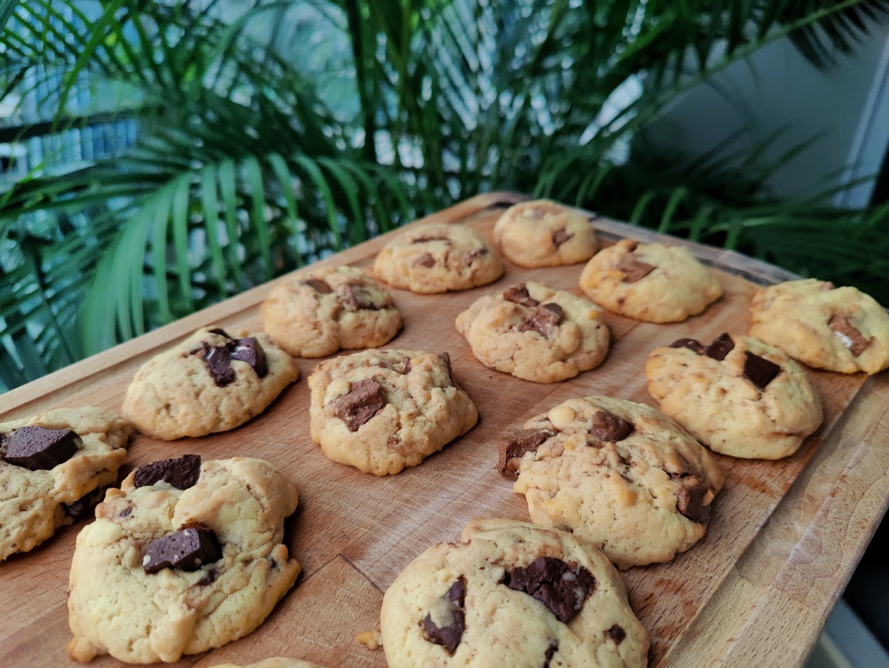 Cookies aux pépites de chocolat moelleux